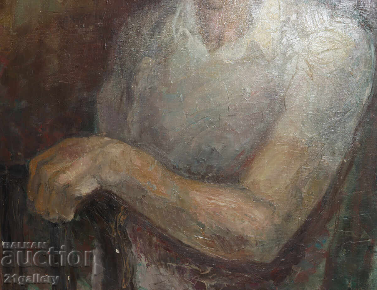 Tablou în ulei portret 1987 - 5
