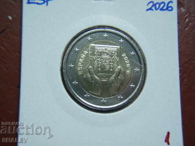 Доставка на 2 Euro 2026 Spain "Art.49 inclution" /Испания/ (1)- /2 евро/ Доставка на 2 Euro 2026 Spain "Art.49 inclution" /Испания/ (1)- /2 евро/