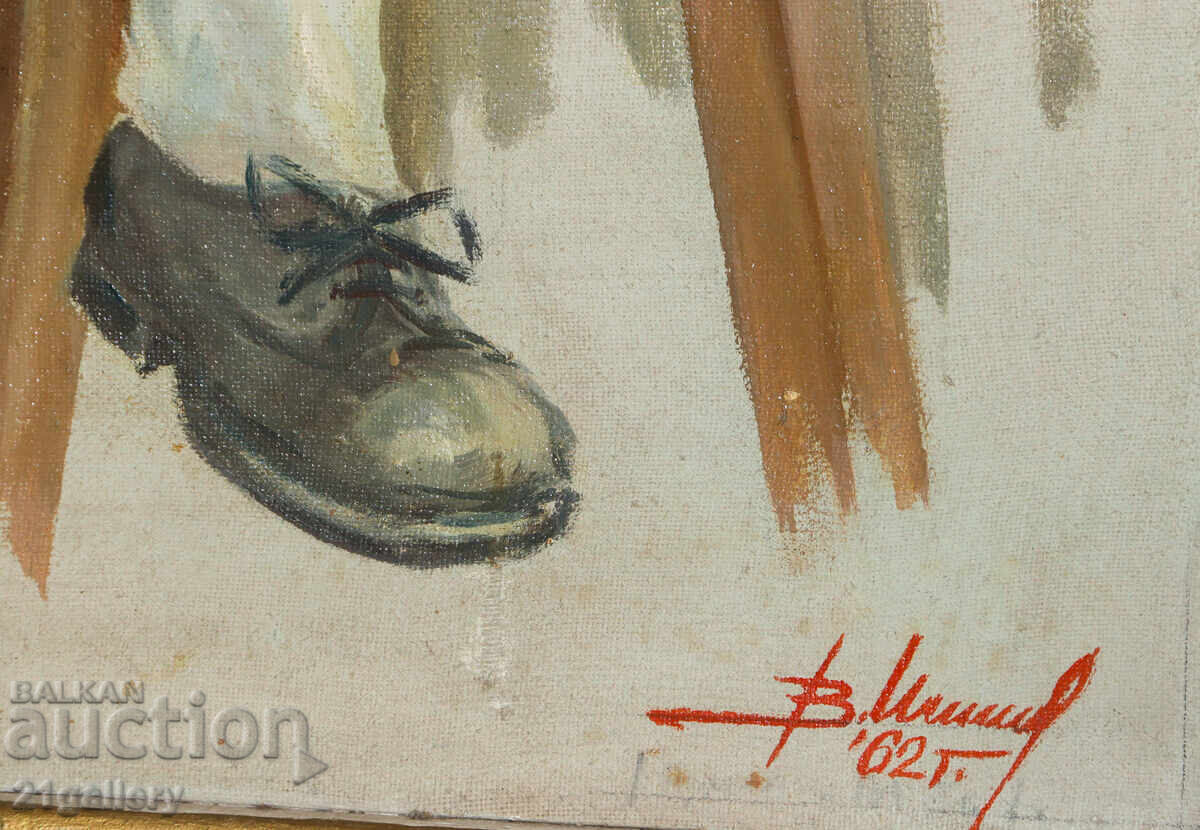 Oil painting portrait 1962 - 6