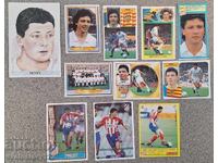 CSKA Luboslav Penev lot 11 cartonașe mici Lokomotiv Sofia