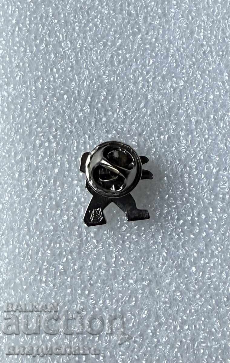 Licitație insignă leu emblemă mașini Peugeot Franța