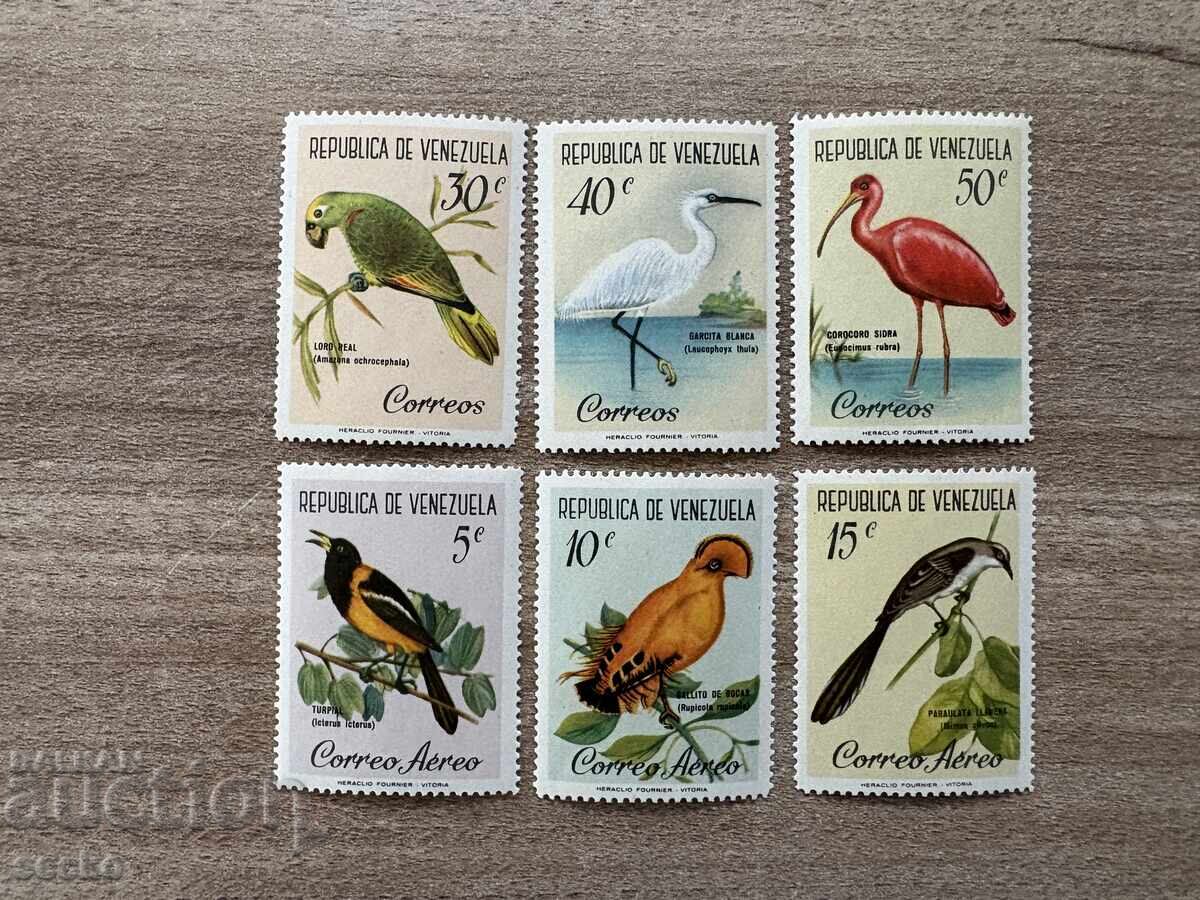 Venezuela - Păsări/Poștă aeriană - Păsări (1961) MNH Venezuela - Păsări/Poștă aeriană - Păsări (1961) MNH