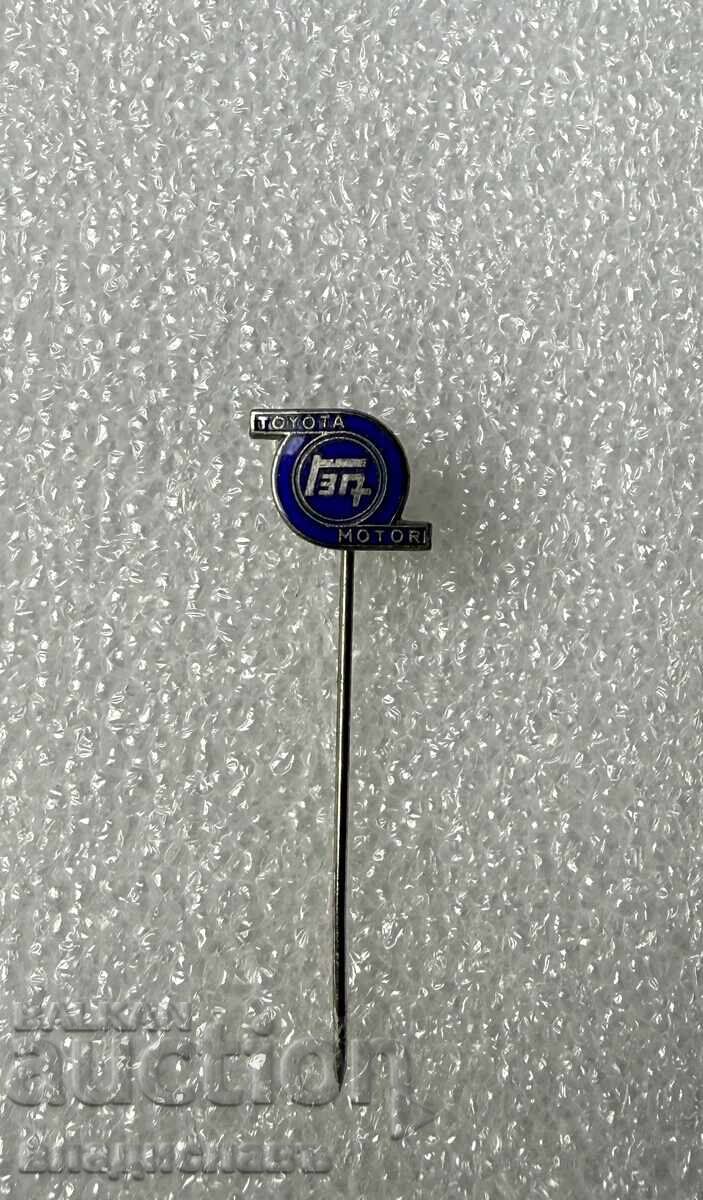 insignă emblemă auto Toyota Japonia