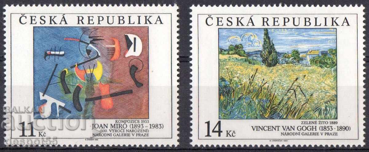 1993. Cehia. Artă - Galeria Națională, Praga 1993. Cehia. Artă - Galeria Națională, Praga