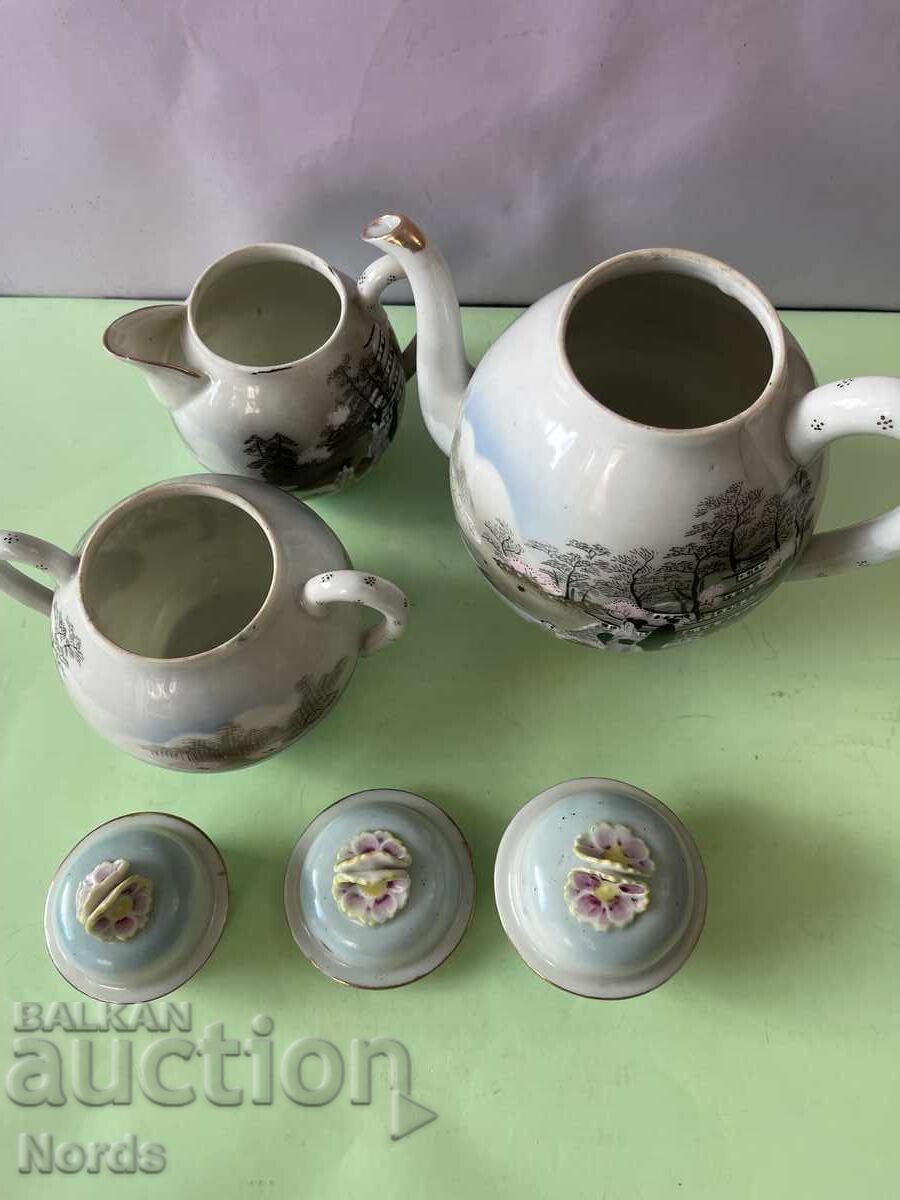 Japanese porcelain set - 5