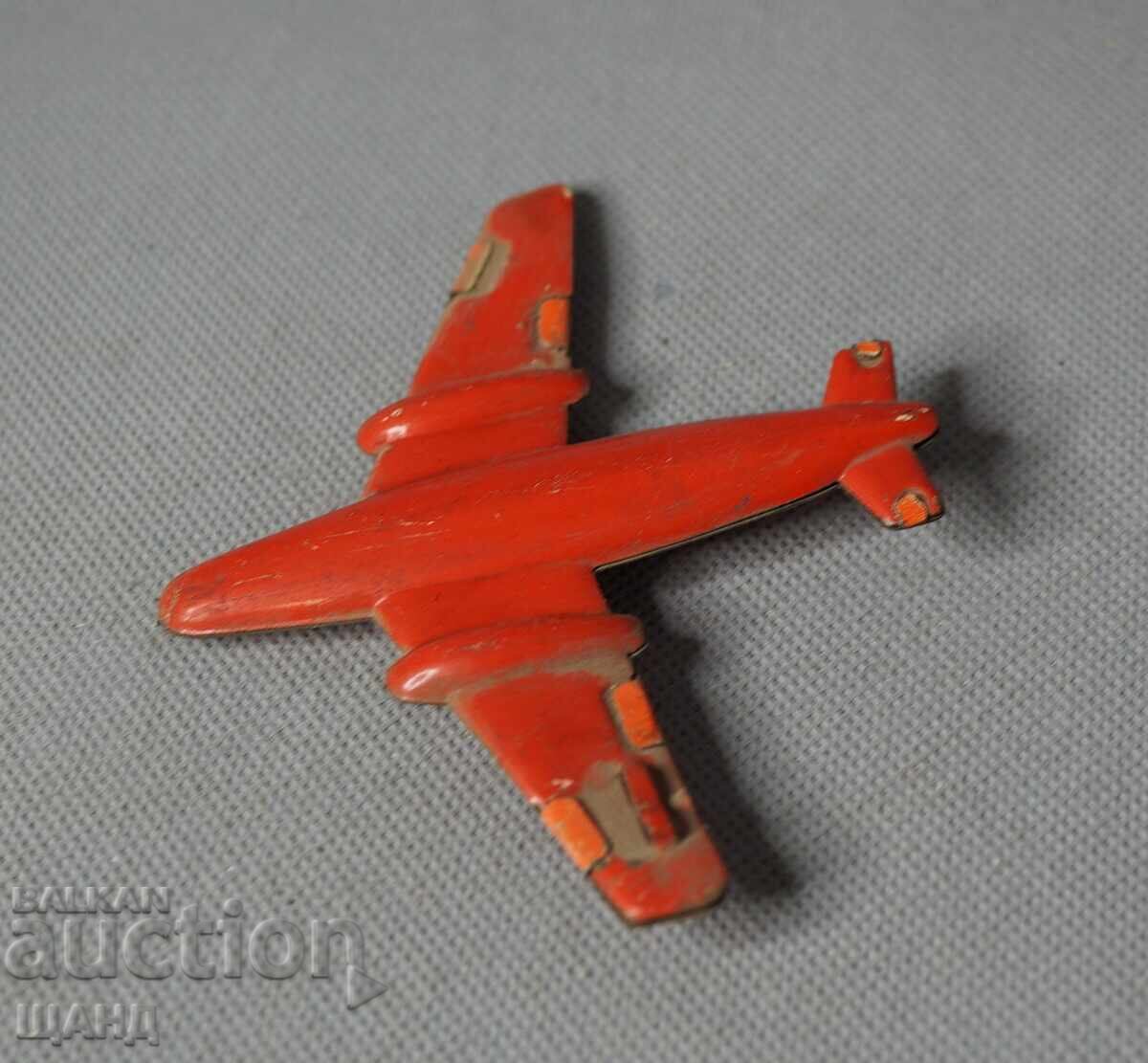 Livrarea Jucărie mecanică din metal vechi avion rusesc aeroport