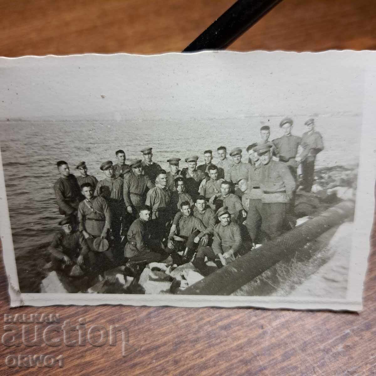 Soldiers Burgas 1943 Kingdom of Bulgaria photo