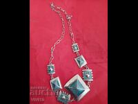 Antique enamel necklace
