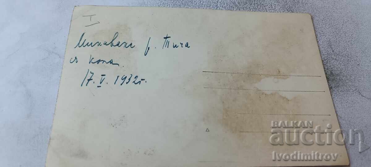 Fotografie traversare râul Ticea cu mașina 1932 - 6
