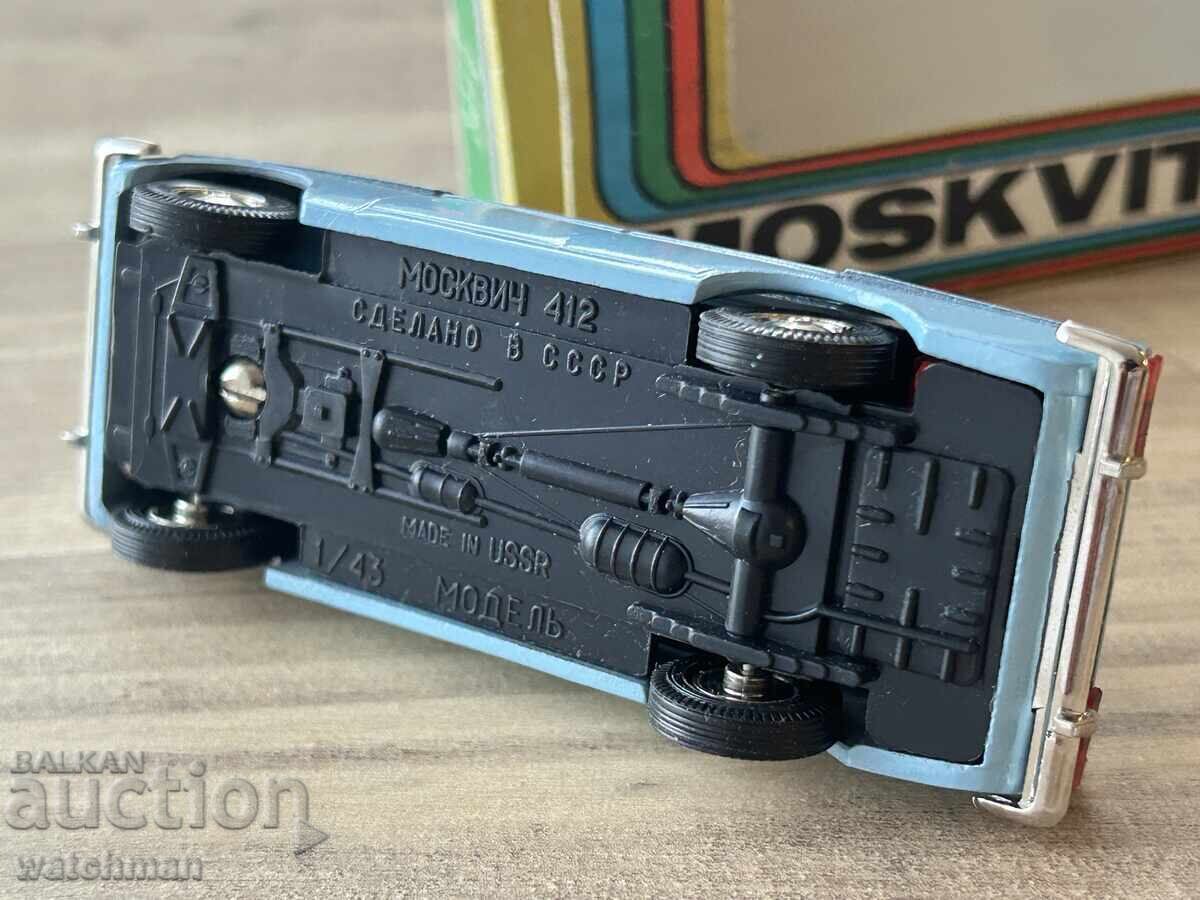 Mașinuță Moskvich URSS calitate mint - 6