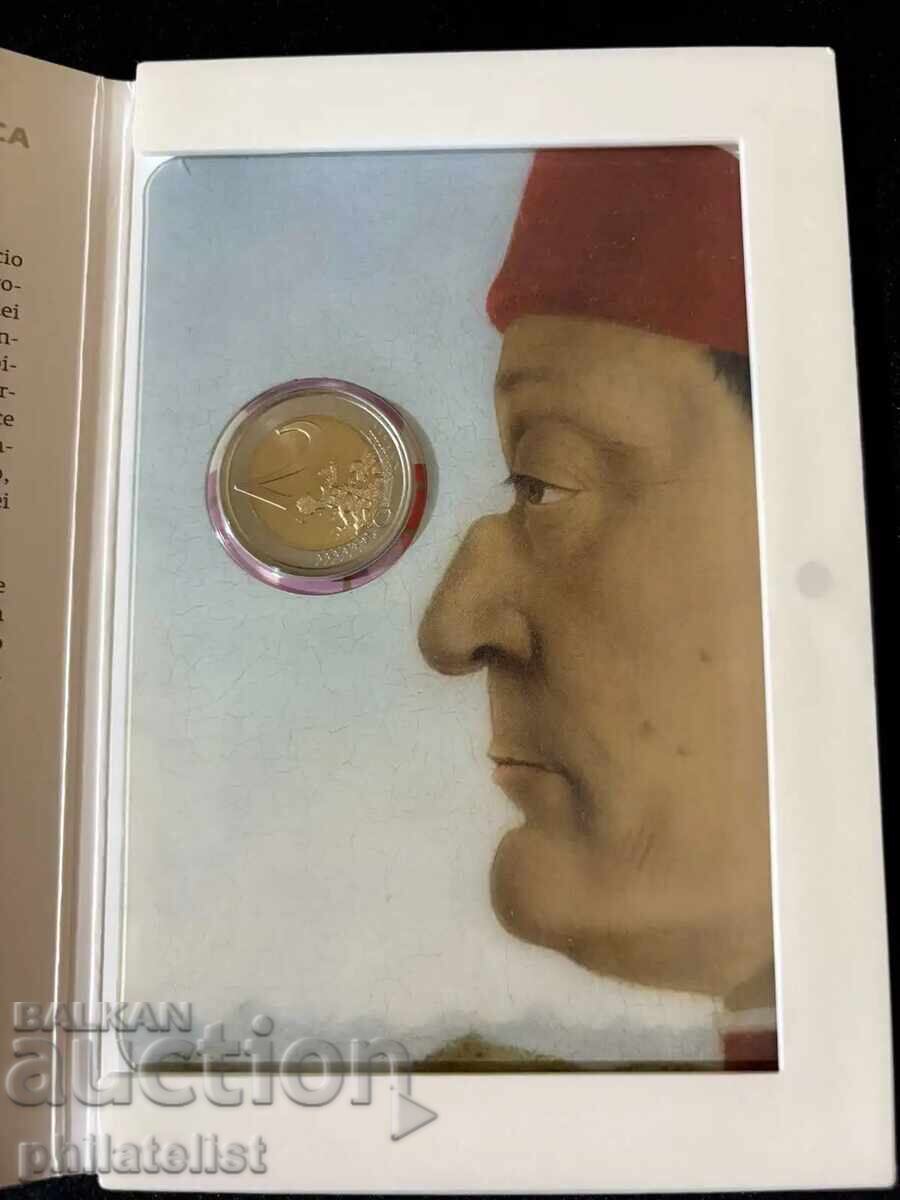 Licitație San Marino 2022 – 2 euro - Piero della Francesca / Francesca Licitație San Marino 2022 – 2 euro - Piero della Francesca / Francesca