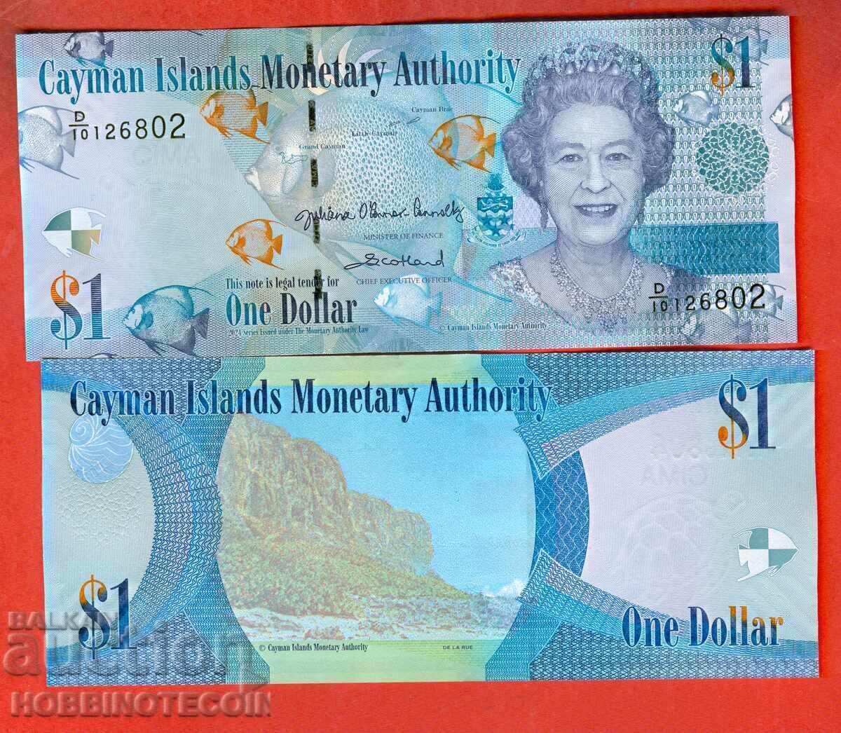 INSULELE CAYMAN CAYMAN ISLANDS 1 $ emisiune 2024 NOU UNC