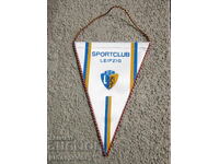 Vintage football pennant RB Leipzig football club