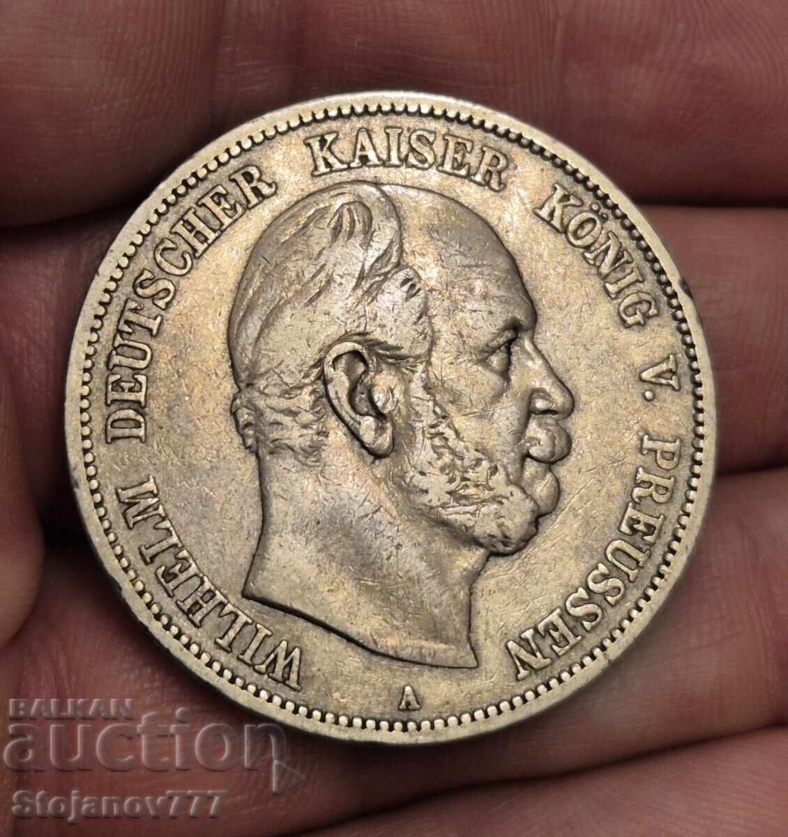 5 mărci 1876 cu preț € 90.00 | 176.03 BGN