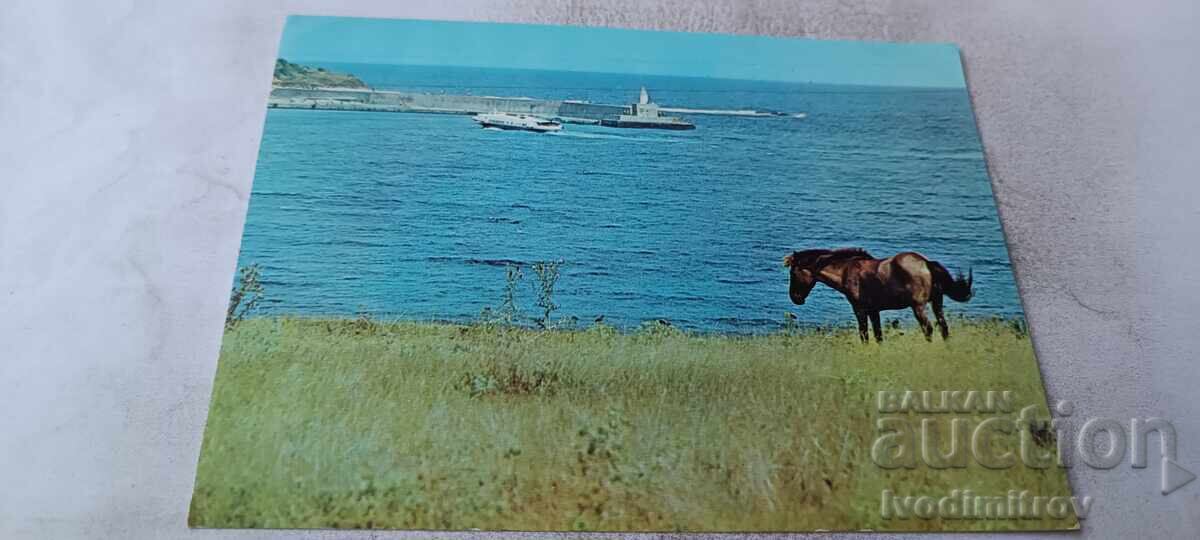 Ταχυδρομική κάρτα Μιτσούριν Ο φάρος 1978
