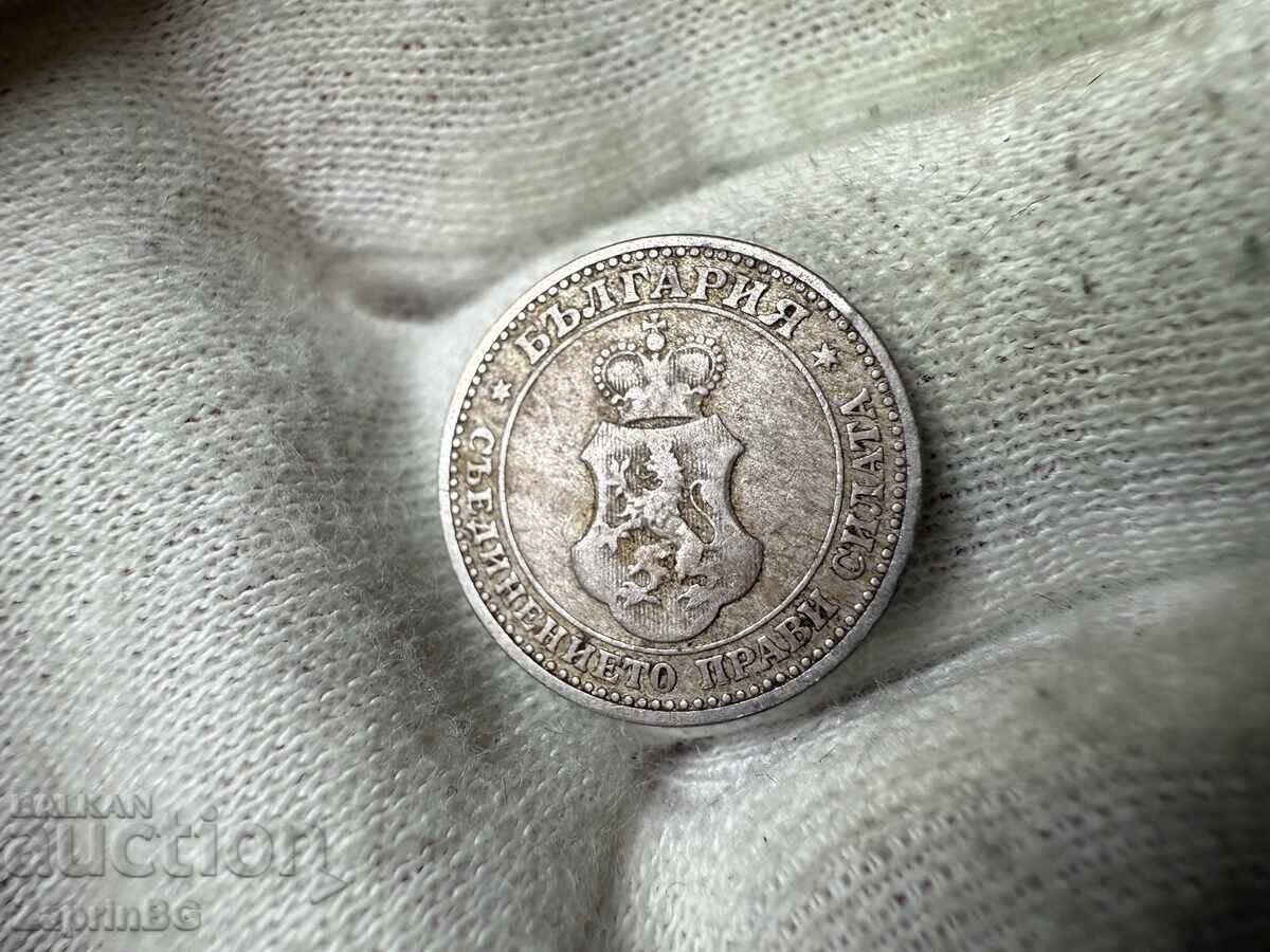 Regatul Bulgariei 5 stotinki 1906 cu preț € 0.80 | 1.56 BGN