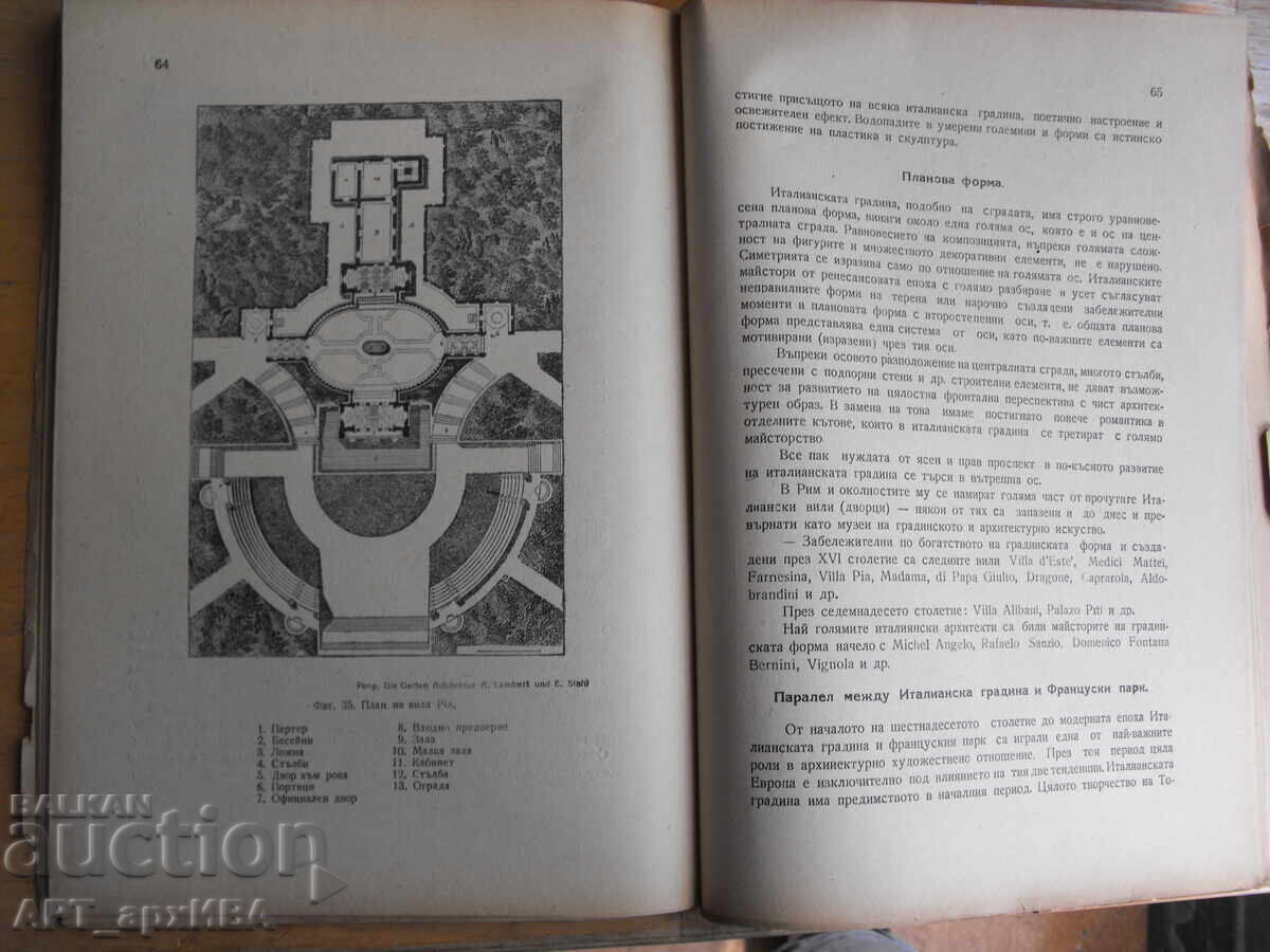 Αρχιτεκτονική κήπων. Αρχ. Μπόρις Σάνγκοφ με τιμή € 3.50 | 6.85 BGN