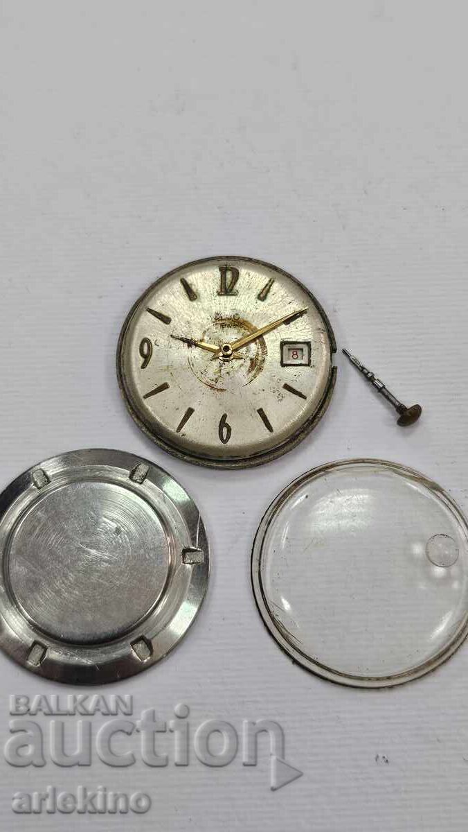 Movement for early manual USSR Poljot watch