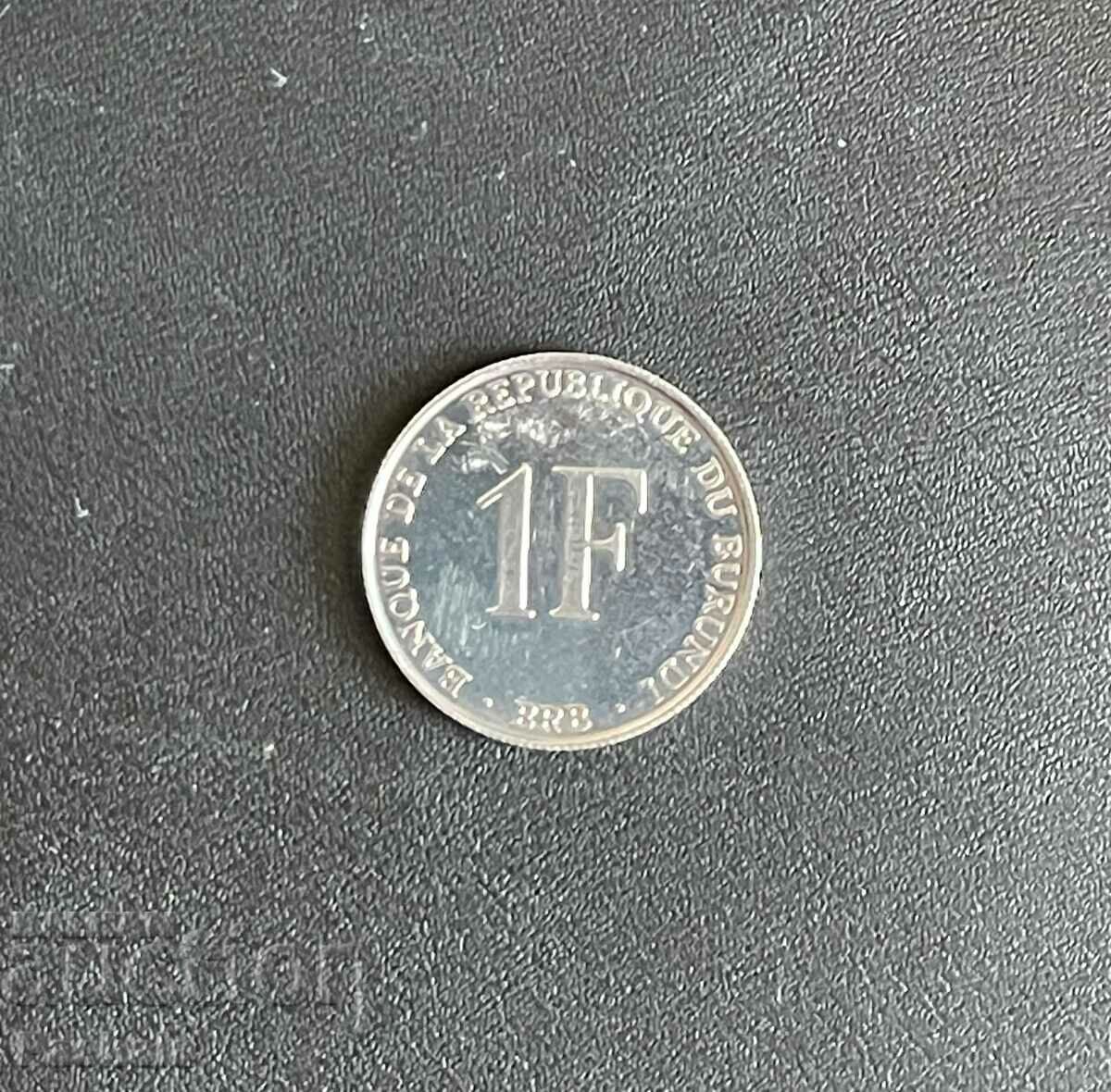 Burundi 1 franc 1980