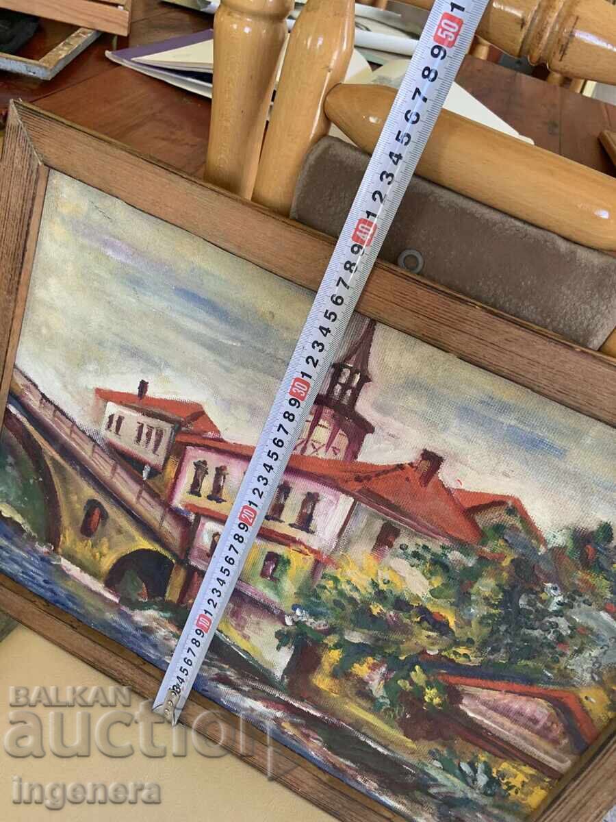 ΠΙΝΑΚΑΣ ΕΛΑΙΟΓΡΑΦΙΑ ΣΕ ΙΣΟΝΙΤ ΜΕ ΞΥΛΙΝΗ ΚΟΡΝΙΖΑ, ΕΡΓΟ ΤΟΥ ΕΜΙΛ ΙΒΑΝΟΦ ΜΕ ΥΠΟΓΡΑΦΗ με τιμή € 59.90 | 117.15 BGN