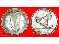 Ⰺ MAREA BRITANIE (1928-1937): IRLANDA★ 1 PENNY 1931 RAR!