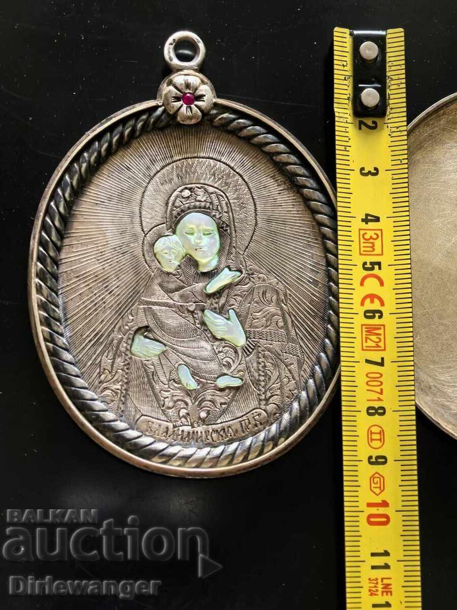 Rusia Țaristă. Religie. Icoană. Medalion - 6