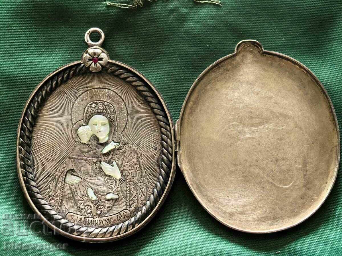Rusia Țaristă. Religie. Icoană. Medalion