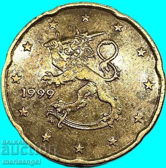 20 euro cenți 1999 Finlanda