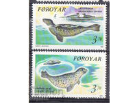 1992. Faroe Islands. Seals