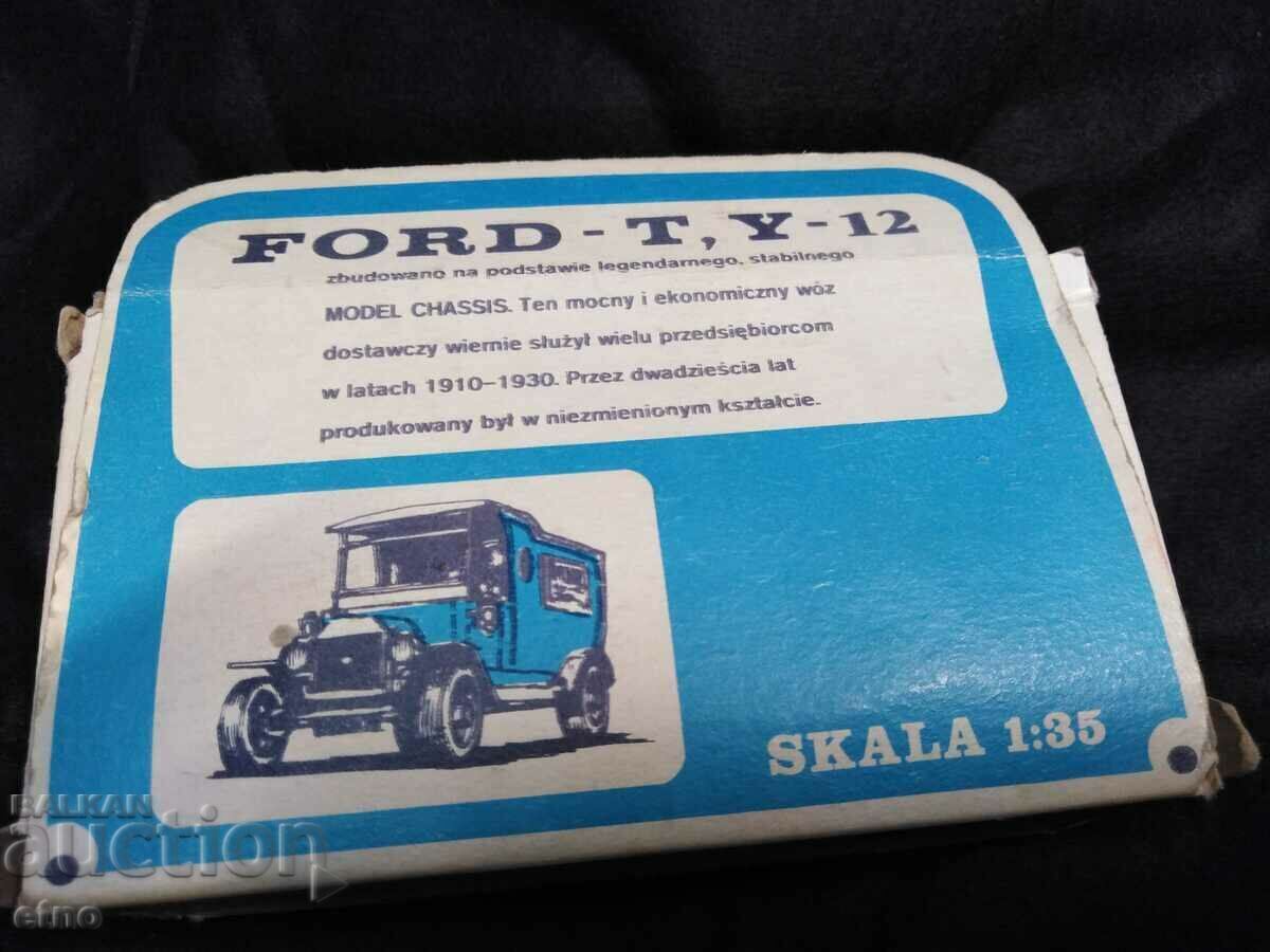 FORD-T, Y-12, SCALA 1:35, jucărie SOC, jucării - 5