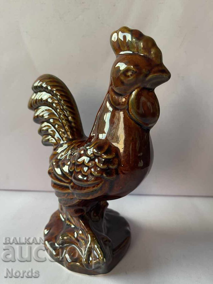 Licitație Figurină cocoș din ceramică 20 cm