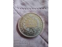 10 φράγκα 1968 UNC Γαλλία ασήμι