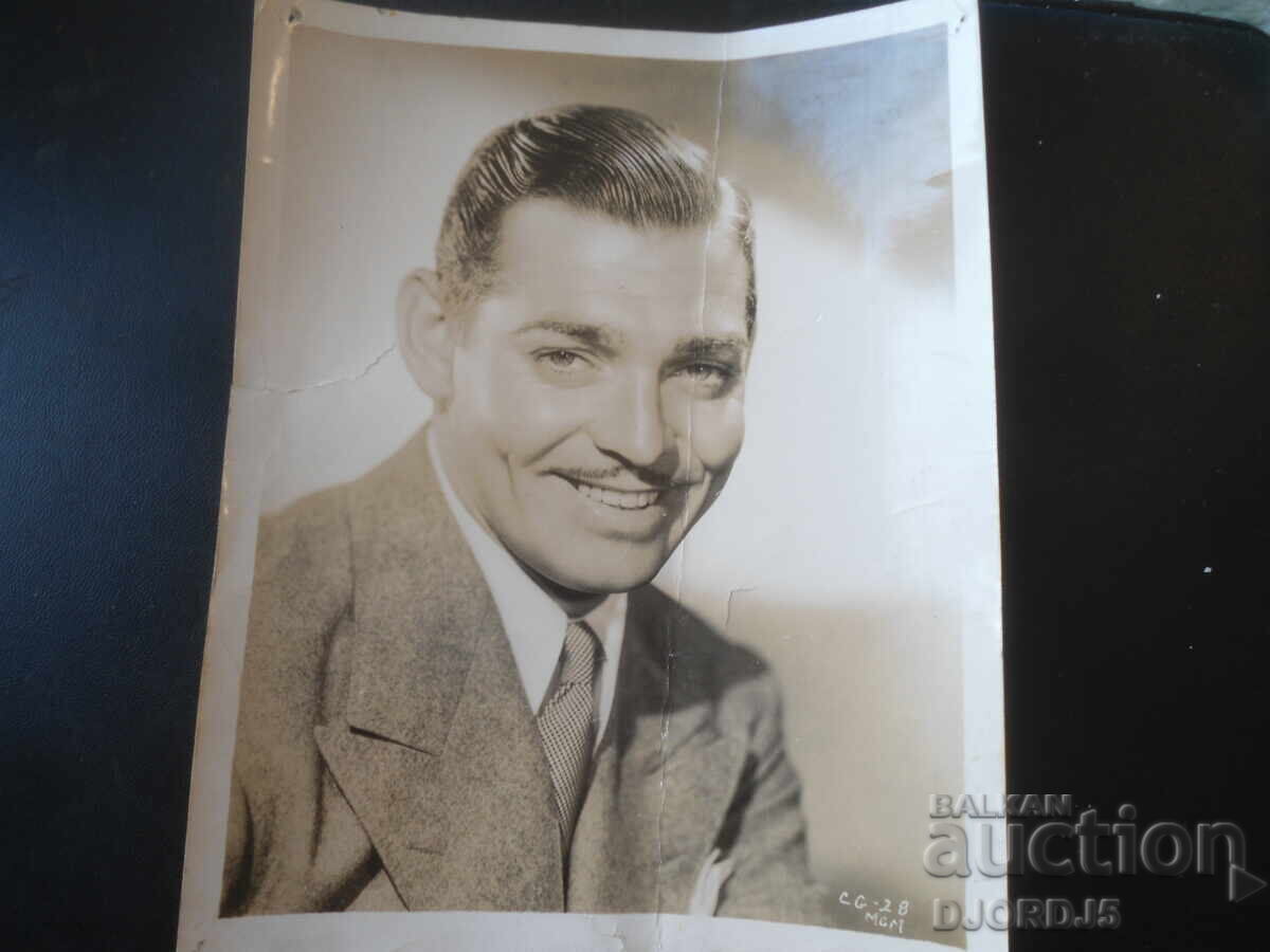 Fotografie veche, Clark Gable