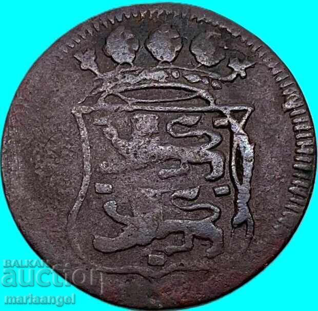 Țările de Jos 1 Cent 1781 Frisia de Vest 1 Duit Țările de Jos 1 Cent 1781 Frisia de Vest 1 Duit