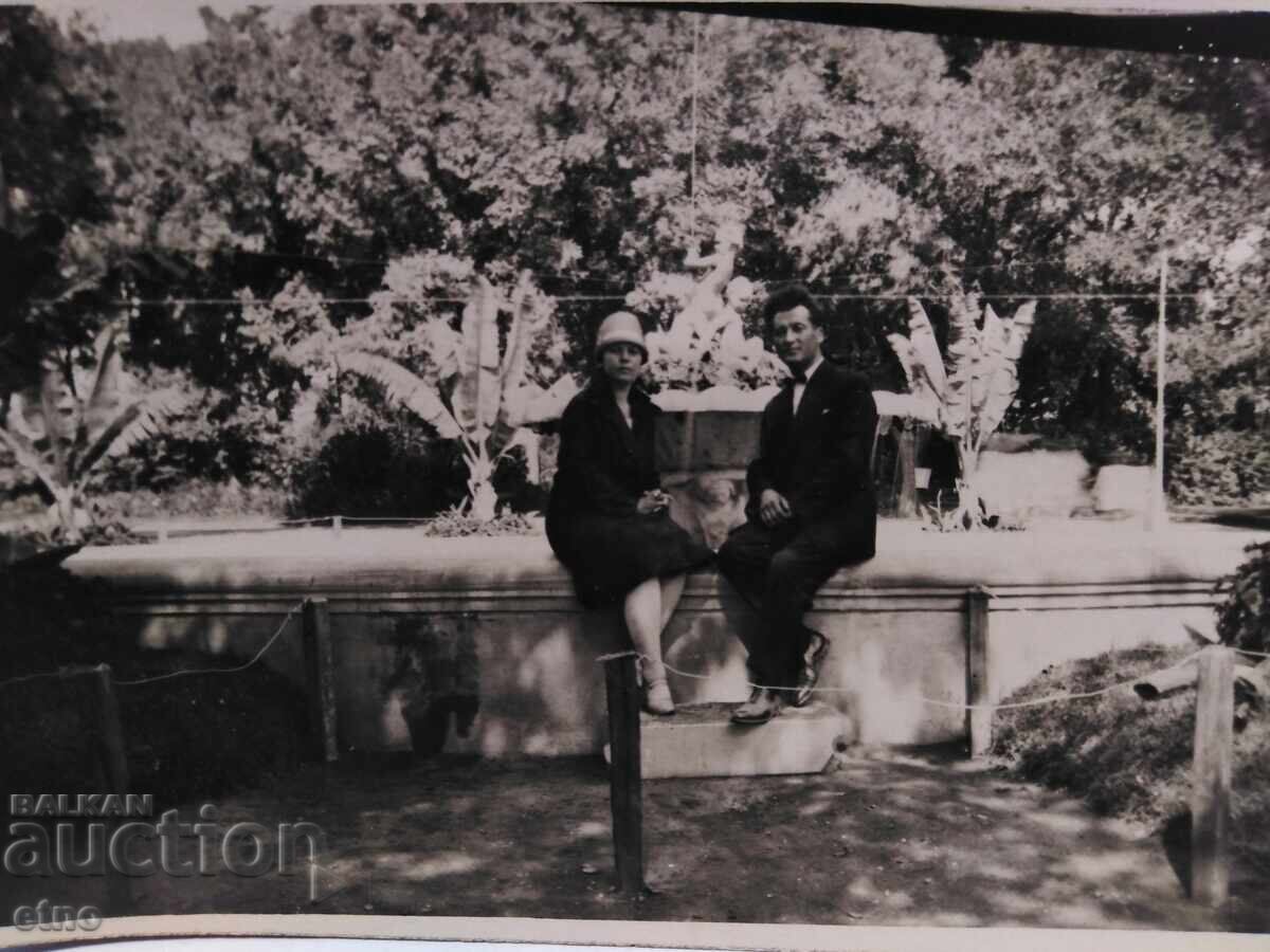 1928 ΒΑΡΝΑ, ΘΑΛΑΣΣΙΝΟΣ ΚΗΠΟΣ, ΒΑΣΙΛΙΚΗ ΦΩΤΟ