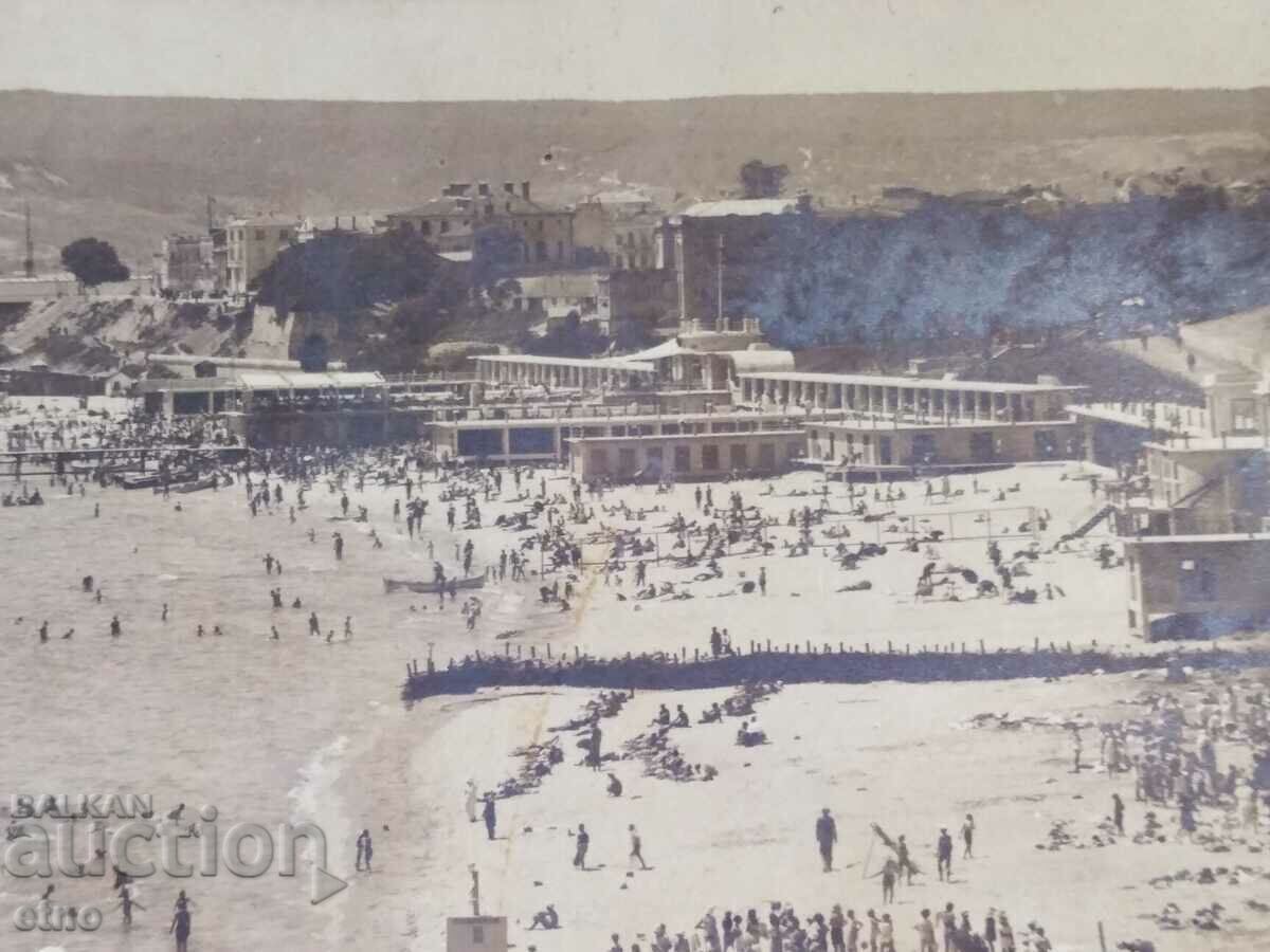 1932. VARNA, old Royal postcard with price € 1.00 | 1.96 BGN