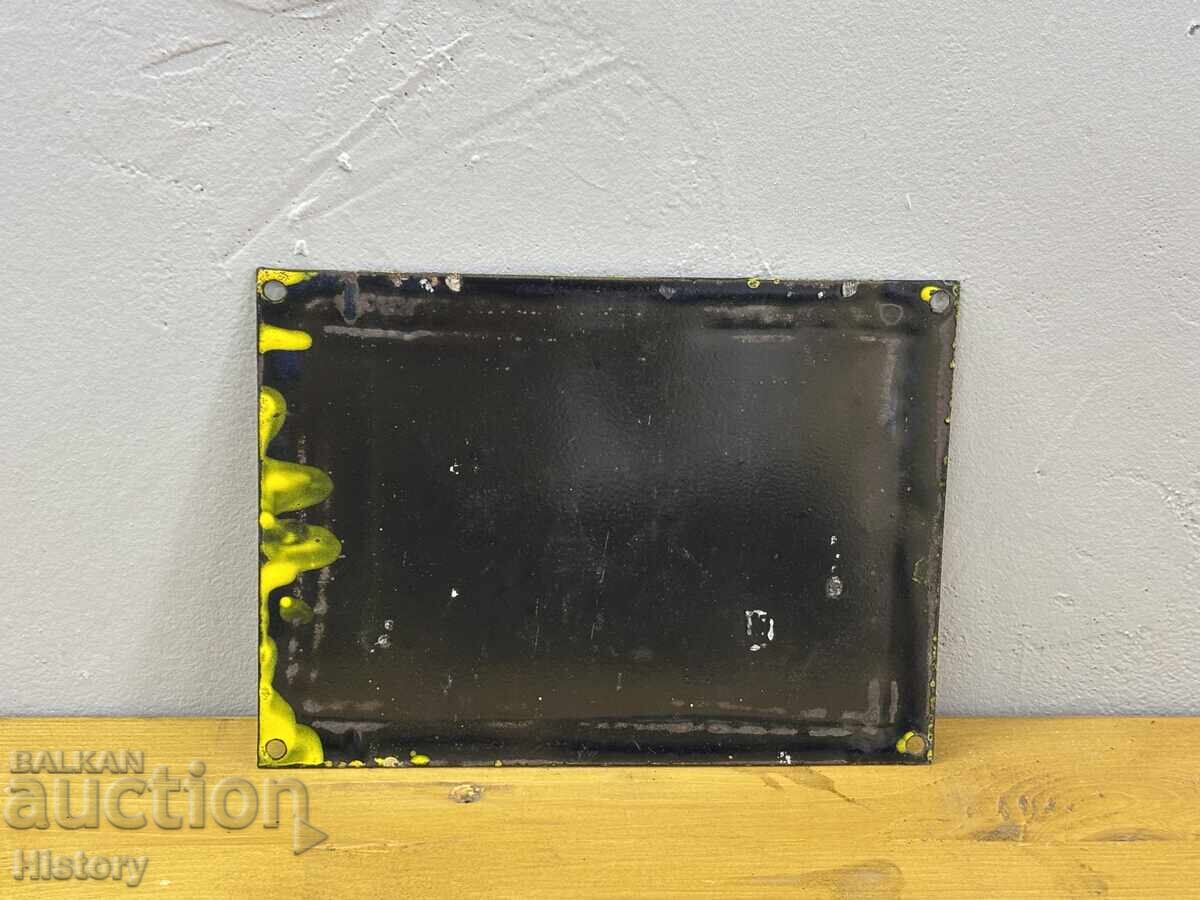 Livrarea Placa emailata