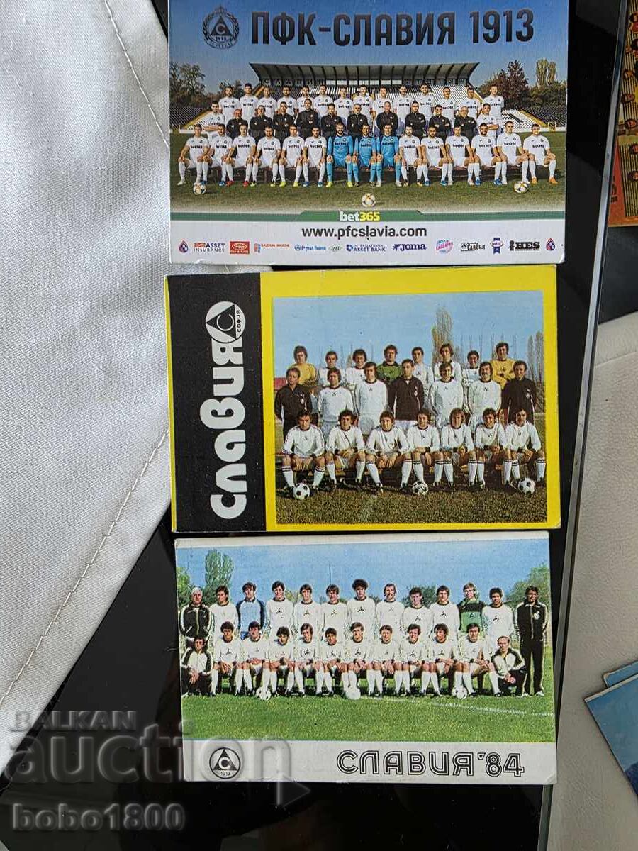 Calendare Slavia 3 bucăți