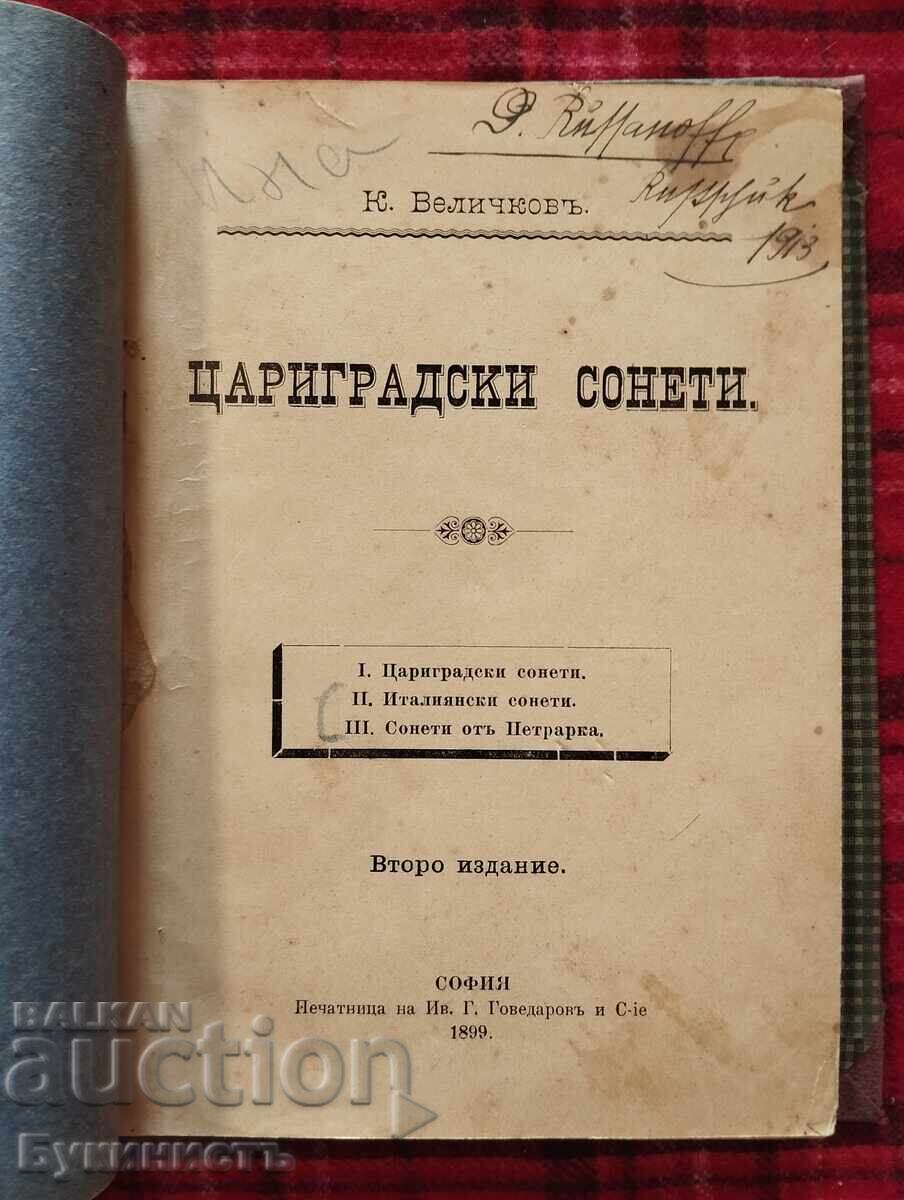Licitație K. VELICHKOV - SONETE DIN CONSTANTINOPOL - 1899