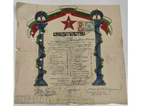 1948 ΠΙΣΤΟΠΟΙΗΤΙΚΟ ΣΧΟΛΗΣ ΥΓΕΙΟΝΟΜΙΚΩΝ ΥΠΑΞΙΩΜΑΤΙΚΩΝ