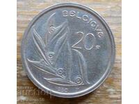 20 francs 1980 - Belgium /c