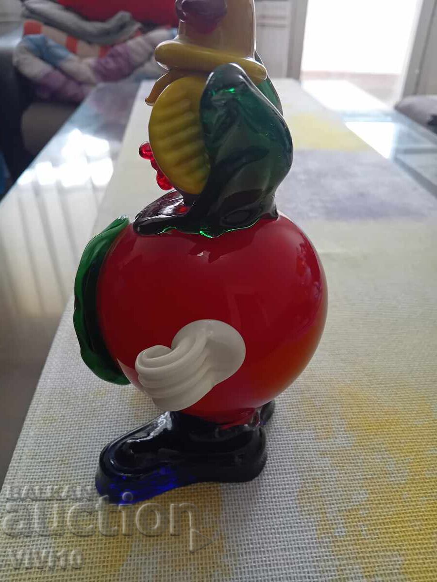 Licitație Figurină veche, sticlă, Murano, Italia