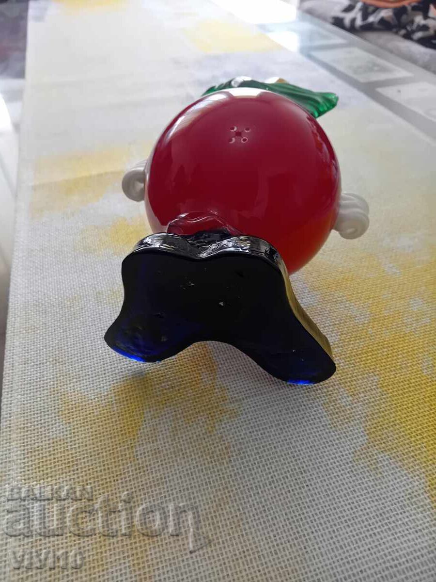 Figurină veche, sticlă, Murano, Italia - 5