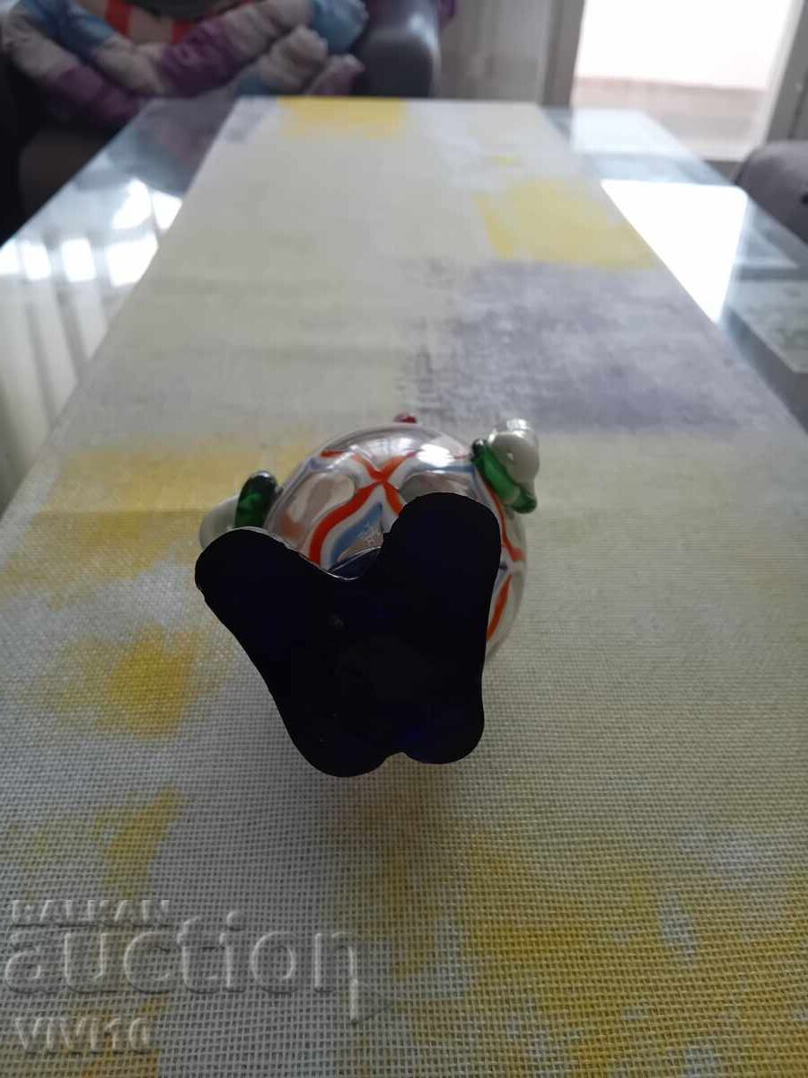 Figurină veche, sticlă, Murano, Italia - 5