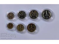 Set complet de monede 1979 mat-lucios