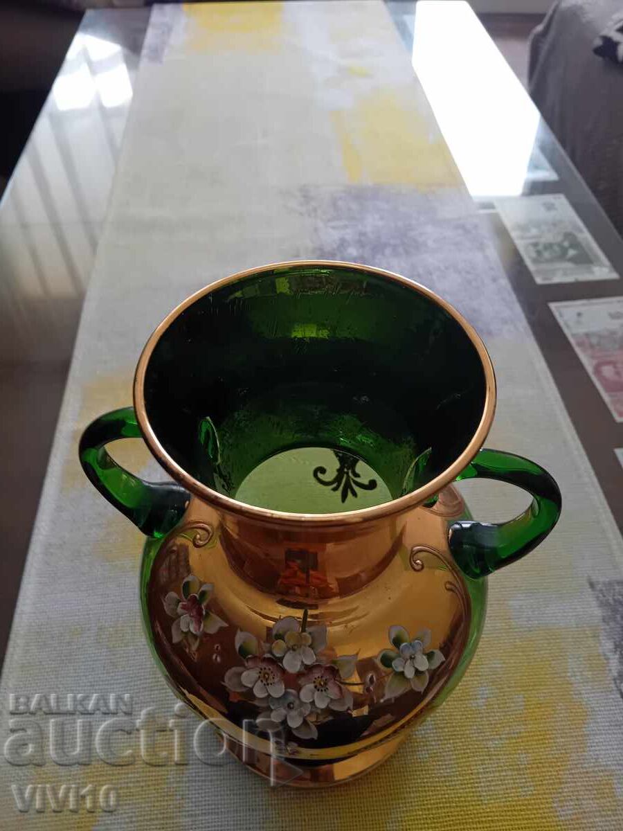 Livrarea Vază veche Bohemia, 25 cm