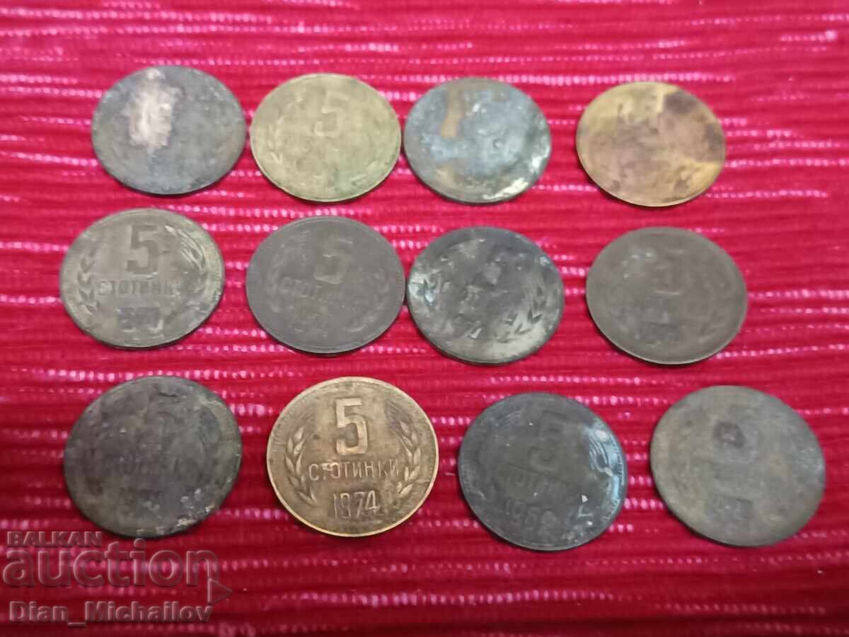 Livrarea Lot monede socialiste din ani diferiți Livrarea Lot monede socialiste din ani diferiți