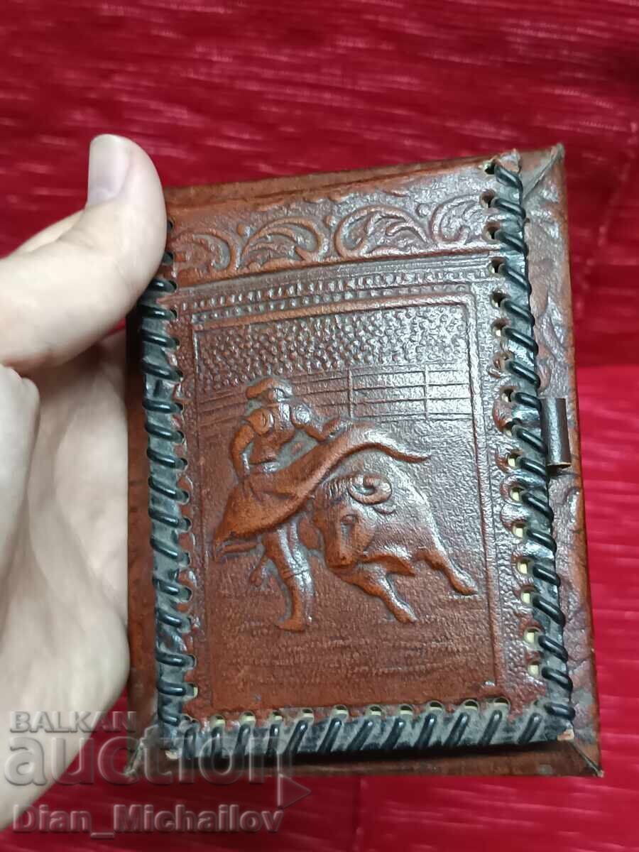 Agendă din piele cu toreador - 5