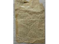 Document din 1938 privind exproprierea de terenuri în Grecia