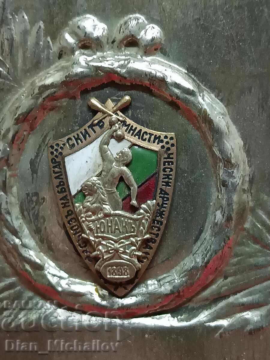 Licitație Plachetă de la Întrunirea Organizației de Tineret Iunak